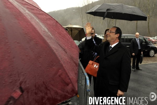 Francois HOLLANDE en Corrèze