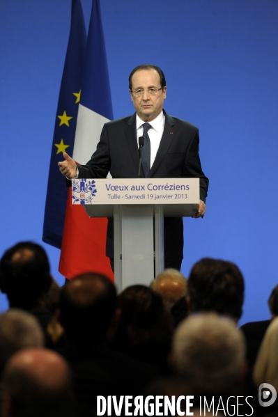 Francois HOLLANDE en Corrèze