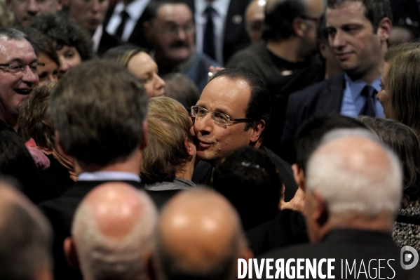 Francois HOLLANDE en Corrèze