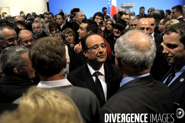 Francois HOLLANDE en Corrèze