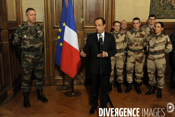 Francois HOLLANDE en Corrèze