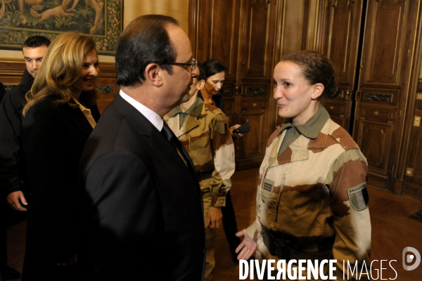 Francois HOLLANDE en Corrèze