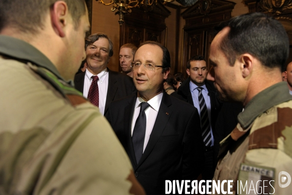 Francois HOLLANDE en Corrèze