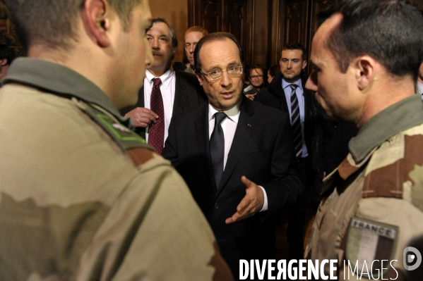 Francois HOLLANDE en Corrèze