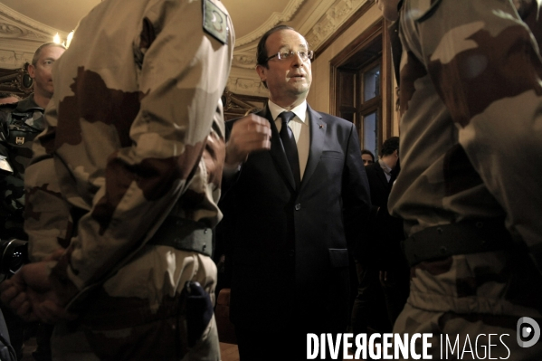 Francois HOLLANDE en Corrèze
