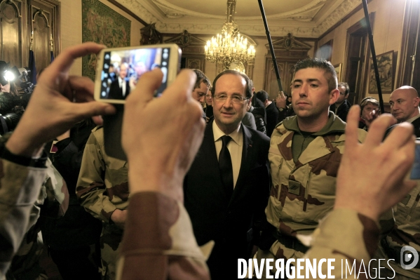 Francois HOLLANDE en Corrèze