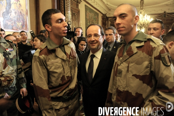 Francois HOLLANDE en Corrèze