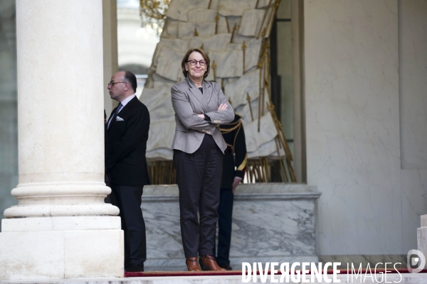 Sortie du Conseil des ministres