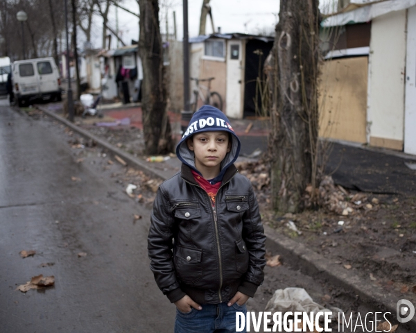 Camp roumain porte d Aubervilliers à Paris