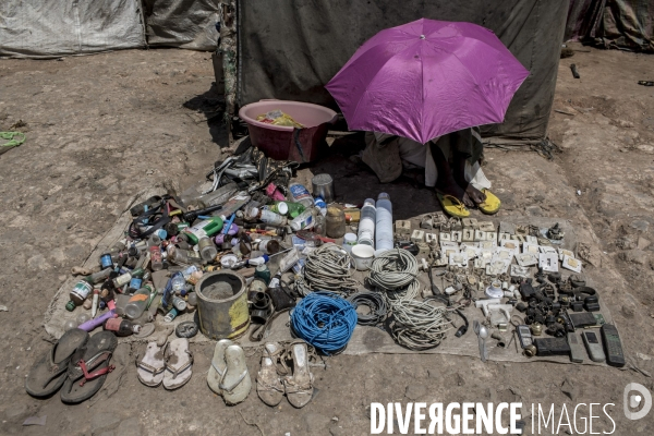 La decharge d  andralanitra, a madagascar.