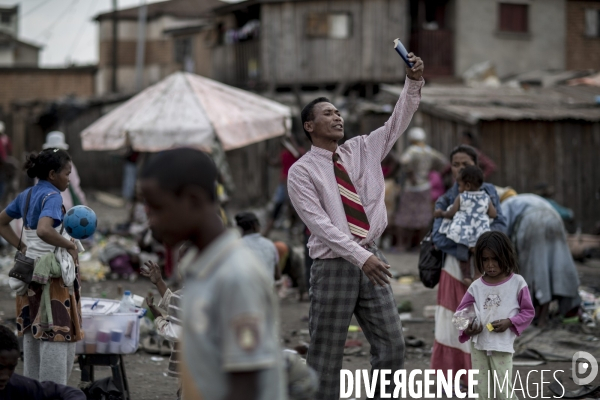 La decharge d  andralanitra, a madagascar.