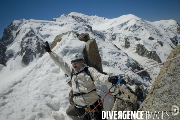 Le retour au Mont Blanc du Sergent Chef Jocelyn Truchet