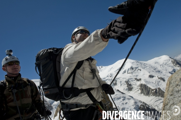 Le retour au Mont Blanc du Sergent Chef Jocelyn Truchet