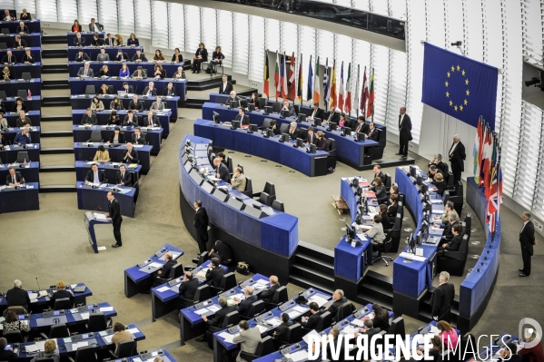 Francois Hollande au Parlement Européen