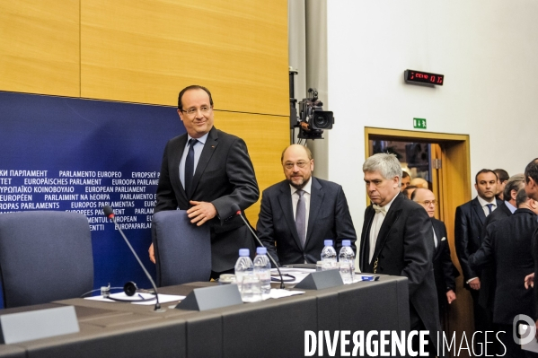 Francois Hollande au Parlement Européen