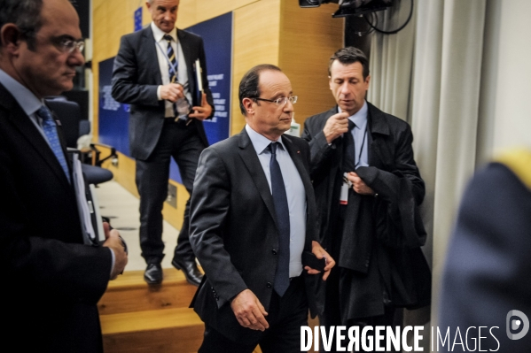 Francois Hollande au Parlement Européen