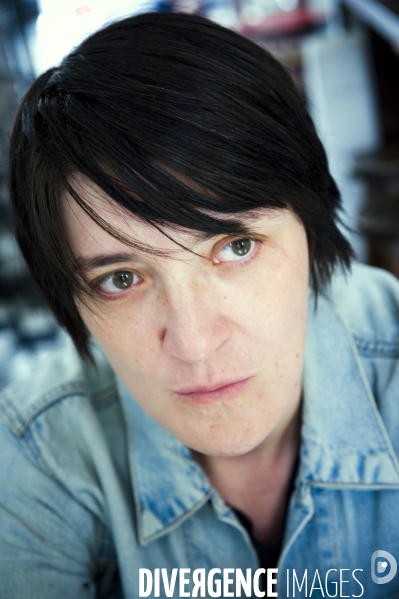 Portrait de la philosophe et ecrivaine Beatriz Preciado