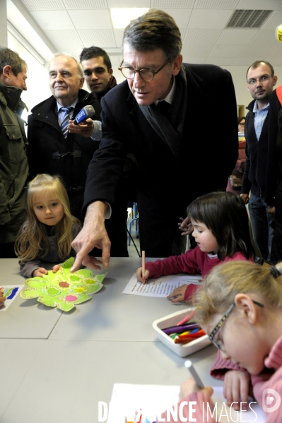 Déplacement de Vincent PEILLON sur le temps scolaire, en Corrèze, Haute-Vienne et Puy-de-Dôme