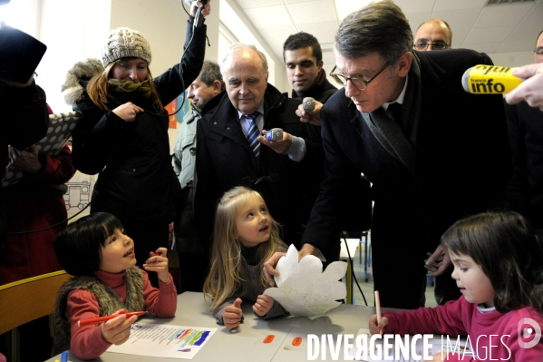 Déplacement de Vincent PEILLON sur le temps scolaire, en Corrèze, Haute-Vienne et Puy-de-Dôme