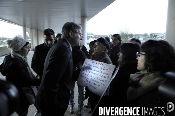 Déplacement de Vincent PEILLON sur le temps scolaire, en Corrèze, Haute-Vienne et Puy-de-Dôme