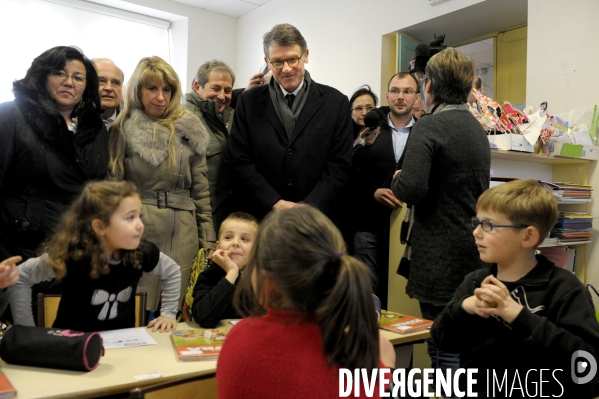 Déplacement de Vincent PEILLON sur le temps scolaire, en Corrèze, Haute-Vienne et Puy-de-Dôme