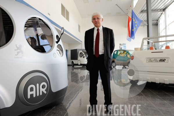 Guy Negre, dirigeant de la société MDI. Voitures à air comprimé