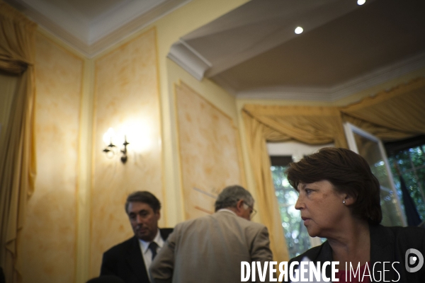 Conférence de Presse sur la sécurité par Martine Aubry