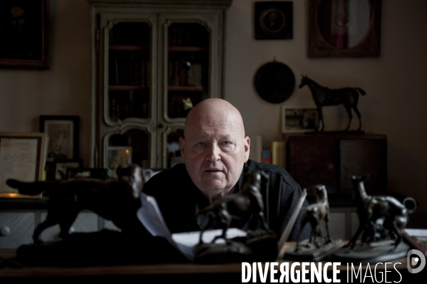 Gérard Oberlé, chez lui le 27 novembre 2012