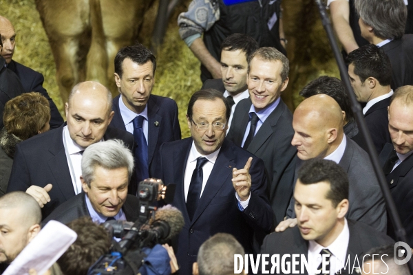 President hollande salon agriculture 2013