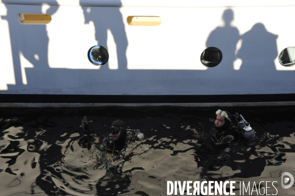 Les Mega-Yachts se refont une beaute a La Ciotat