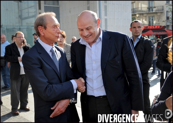Bertrand Delanoë et Jean-Marie Le Guen