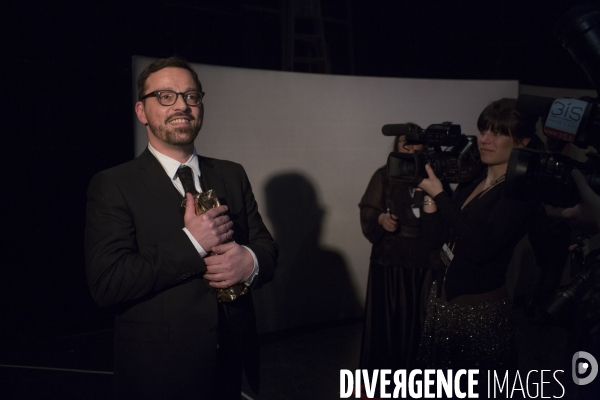 38 eme ceremonie de remise des cesar du cinema au theatre du chatelet.