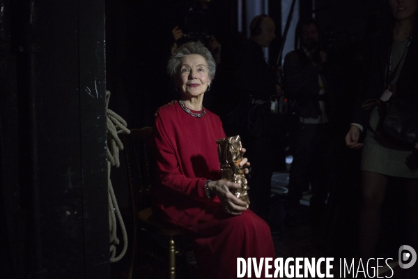 38 eme ceremonie de remise des cesar du cinema au theatre du chatelet.