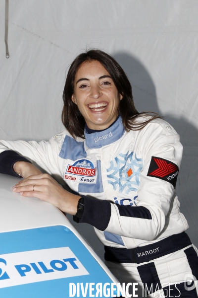 Margot LAFFITE chroniqueuse sportive à Canal Plus, pour la F1.