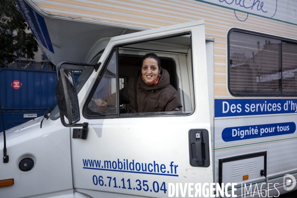 Ranzika Faïd présidente de l association MOBIL douche
