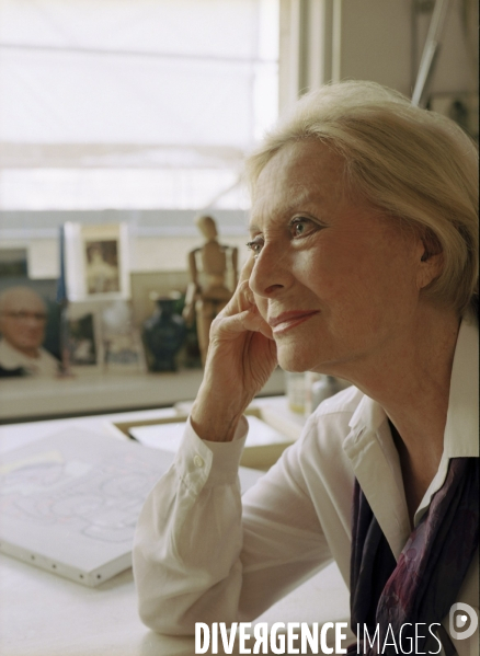 Michèle Morgan, actrice et artiste peintre