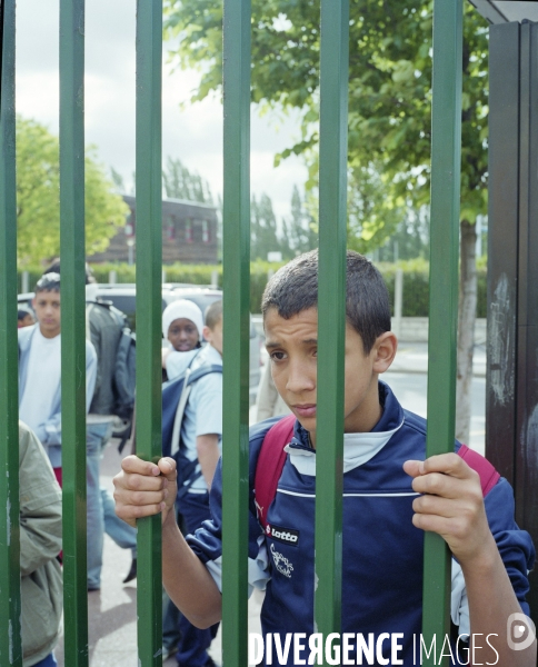 College Gerard Philippe, Zep, Aulnay-sous-Bois (Seine-Saint-Denis).