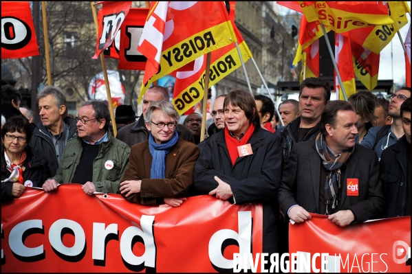 Manifestation contre l accord sur la sécurisation de l emploi