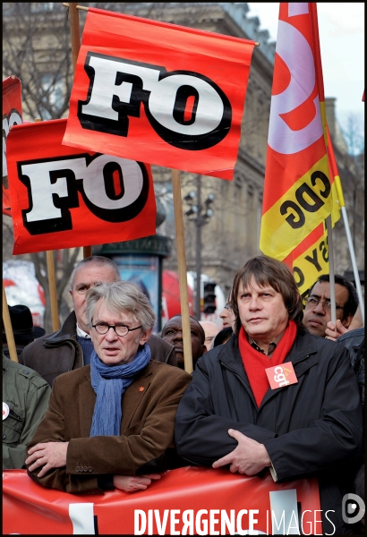 Manifestation contre l accord sur la sécurisation de l emploi