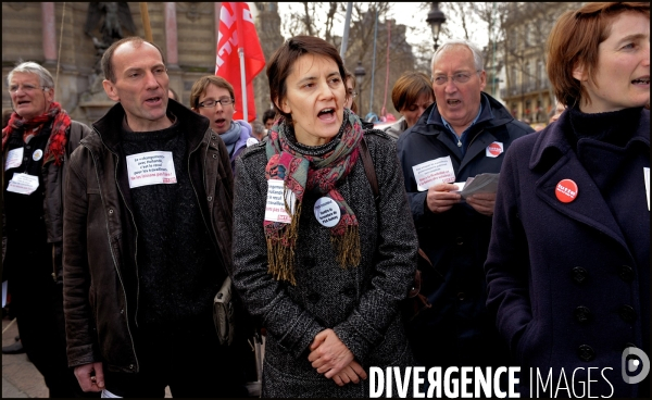 Manifestation contre l accord sur la sécurisation de l emploi