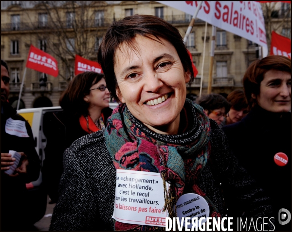 Manifestation contre l accord sur la sécurisation de l emploi