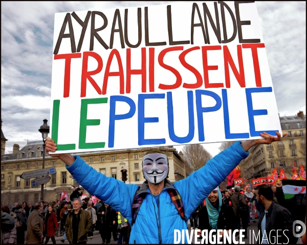 Manifestation contre l accord sur la sécurisation de l emploi