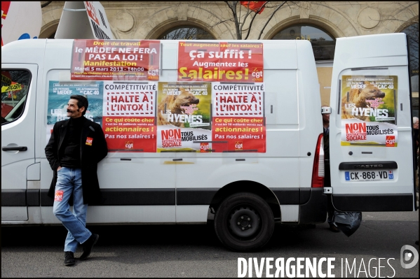 Manifestation contre l accord sur la sécurisation de l emploi