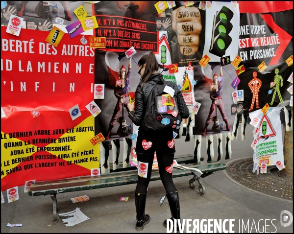 Manifestation contre l accord sur la sécurisation de l emploi