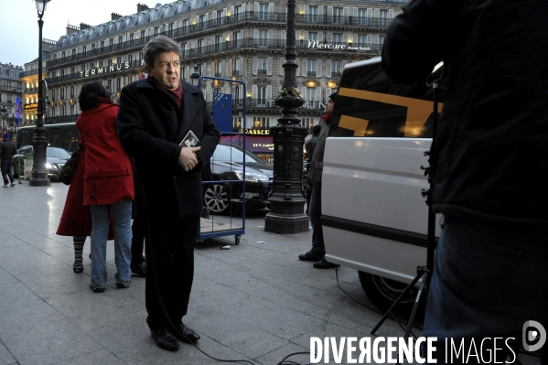 Jean-Luc MELENCHON pour une loi d amnistie  pour les syndicalistes.