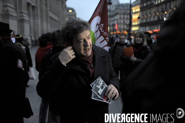 Jean-Luc MELENCHON pour une loi d amnistie  pour les syndicalistes.