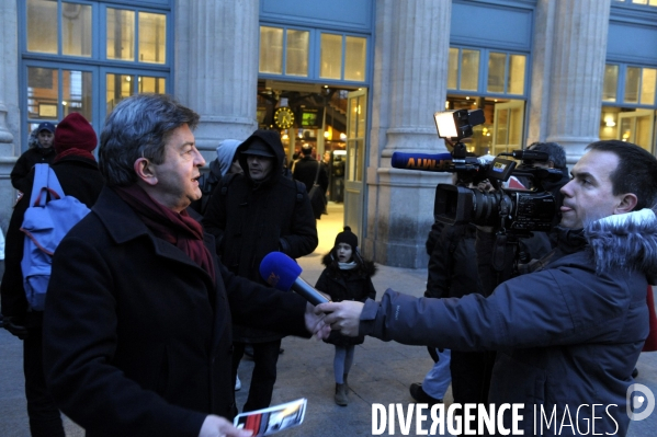 Jean-Luc MELENCHON pour une loi d amnistie  pour les syndicalistes.