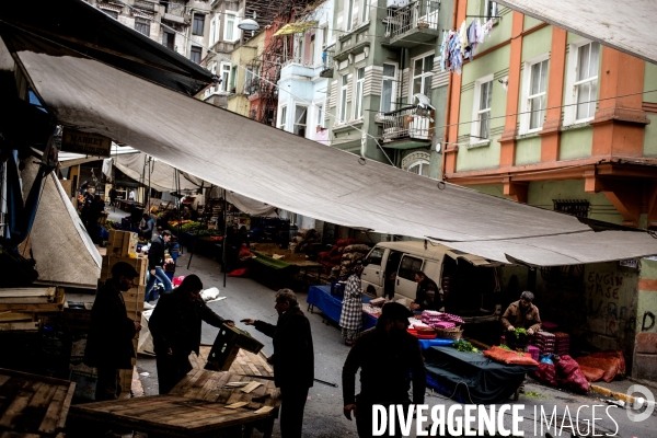 Le marché de Tarlabashi, Istanbul