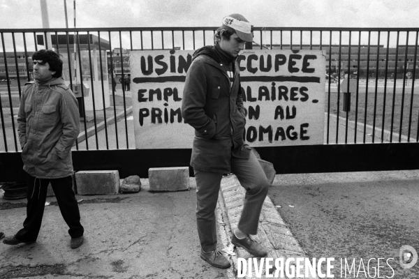 Grève à l usine Renault de Douai