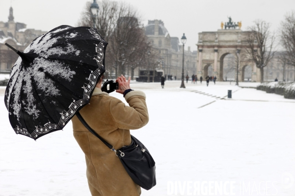 Paris sous la Neige